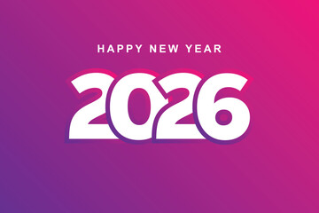 happy new year 2026 background