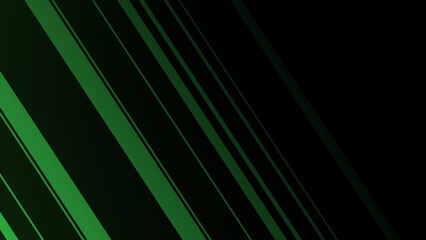 Green and black diagonal stripe design modern elegant background with copy space, poster cover banner backdrop