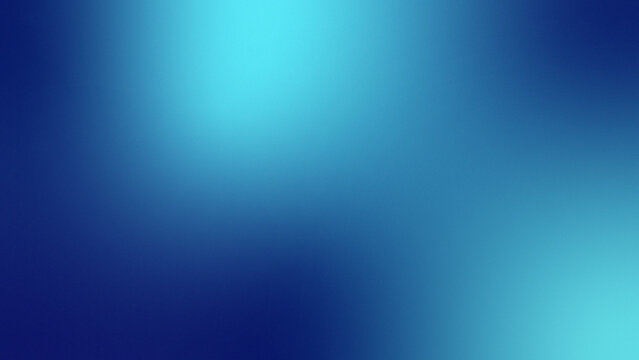 Blue dark navy indigo cyan teal abstract background. Smooth color gradient ombre blend with blurred shadow effect. Bright light glow shimmer, modern minimalist backdrop, soft artistic texture design.