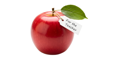 Red Apple for the Teacher