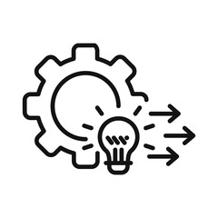 Line icon Vector illustration design