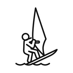 Line icon Vector illustration design