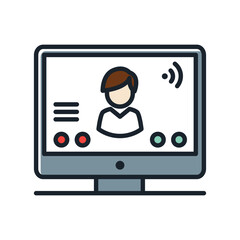 Line icon Vector illustration design