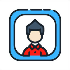 Line icon Vector illustration design