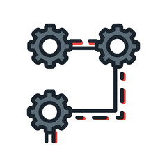 Line icon Vector illustration design