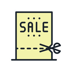 Line icon Vector illustration design