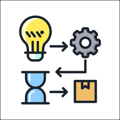 Line icon Vector illustration design