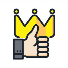 Line icon Vector illustration design