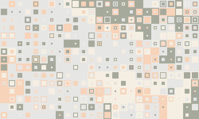 Abstract pastel square pattern.  A modern, minimalist design ideal for website backgrounds, presentations, or textile prints.