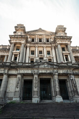 Palace of Justice Brussels historic architecture with stone columns
