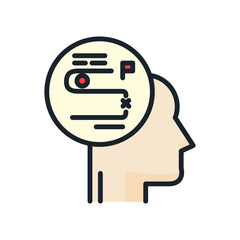 Line Icon Simple Vector Illustration Design