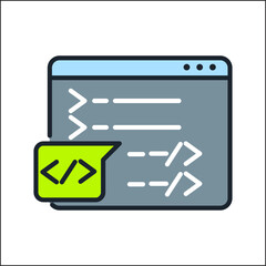 Line Icon Simple Vector Illustration Design