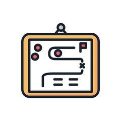 Line Icon Simple Vector Illustration Design