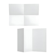 Create Stunning Designs with this Tri-Fold Brochure Template, featuring a Transparent Background for Easy Editing and Customization.