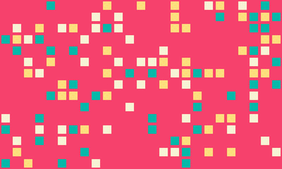 Vibrant abstract background featuring a scattered pixel art design.  Ideal for website banners, presentations, or social media posts.