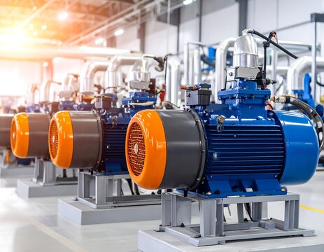 Industrial Facility Electric Motors.