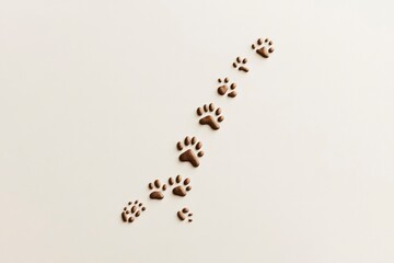 footprints in the sand