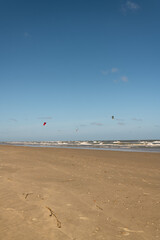 Kite Surfing at Folly Beach, SC