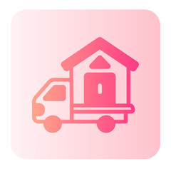 House gradient icon