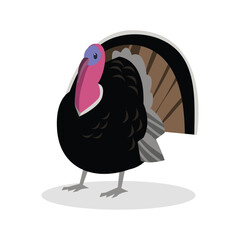 Simple Color Animal Vector Illustration Design