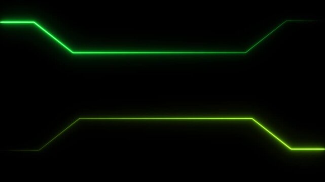 neon glowing frame background. glowing background animation, neon frame sign. saber frame animation background with 4k video animation .