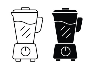 Blender icon set vector isolated on white background