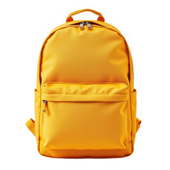 Bright Yellow Backpack for Casual Use and Everyday Adventures