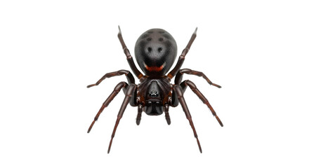 Creepy Spider Isolated on Transparent Background