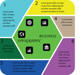 Modern Business Infographic