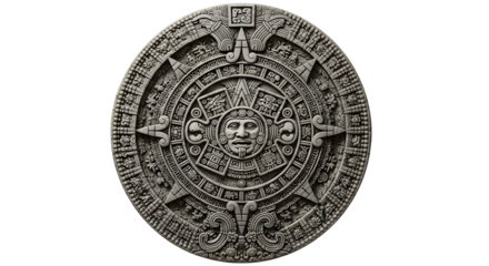 Aztec Stone Calendar Symbol of Ancient Civilization