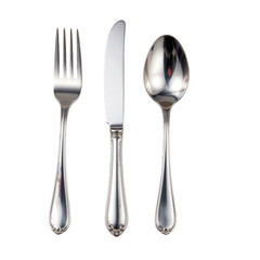 Elegant Stainless Steel Cutlery Set with Fork Knife Spoon