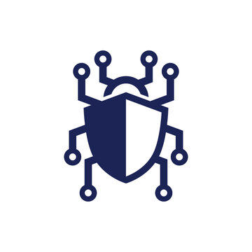 bug abstract logo modern style