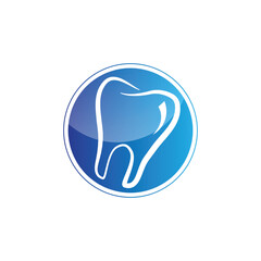 dental abstract logo modern style