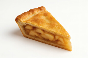 Fototapeta premium Apple pie slice
