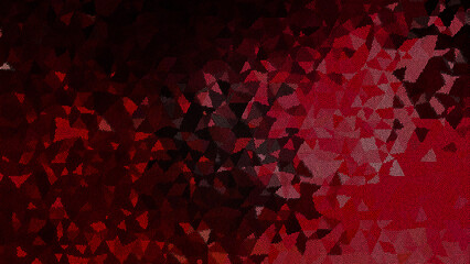 Crimson geometric mosaic pattern abstract