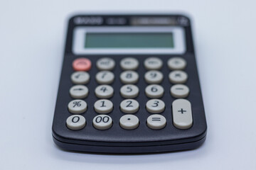 Small Office Calculator on Desk.