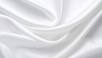 White silk swirl abstract background