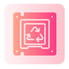 technology gradient icon