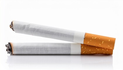 cigarette isolated on white background create with ai