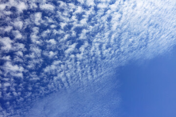 blue sky with clouds