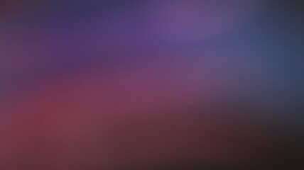 Abstract gradient background in dark purple, blue, and red tones with smooth blend. Banner and header.