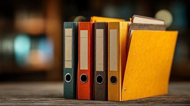 Legal compliance policy document folder displaying regulation guidelines, corporate law adherence materials, audit documentation, organizational legal framework, and governance strategy files