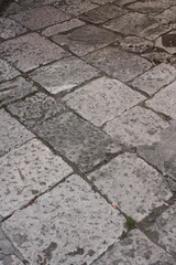 old stone pavement