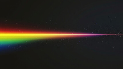 Visible Light Spectrum Gradient Background