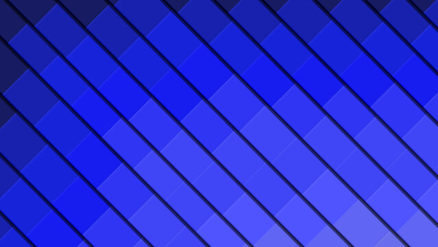 Vivid Vaporware Deep Blue Square Lines Modern 4K Tech Background 