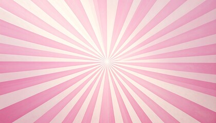Radiant pink sunburst background