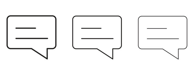 Subtitles icon in linear versions. Editable line