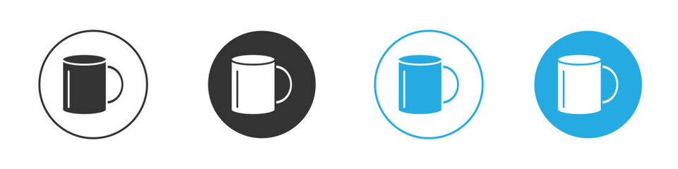Mug icon. glyph vector icons collection