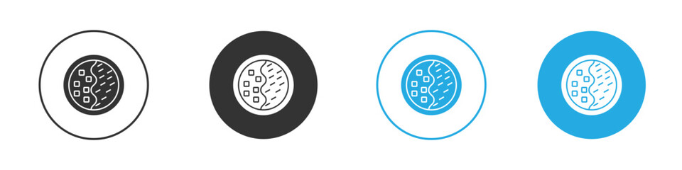 Kare raisu icon. glyph vector icons collection