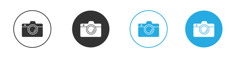 Camera icon. glyph vector icons collection